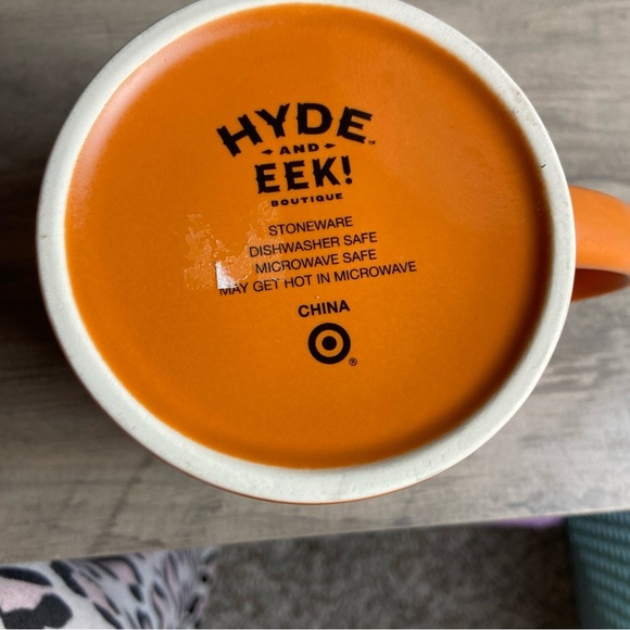 Hyde and Eek "Hey Boooo" Coffee Cup Mug 16oz Target Stoneware 2023 Boo Ghost - Picture 5 of 7